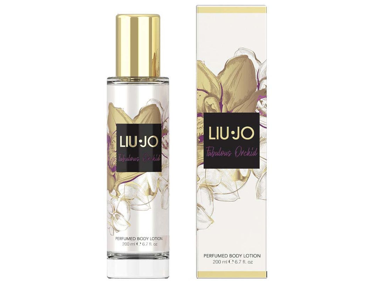 Liu jo body care body lotion fabulous orchid 200ml with pump