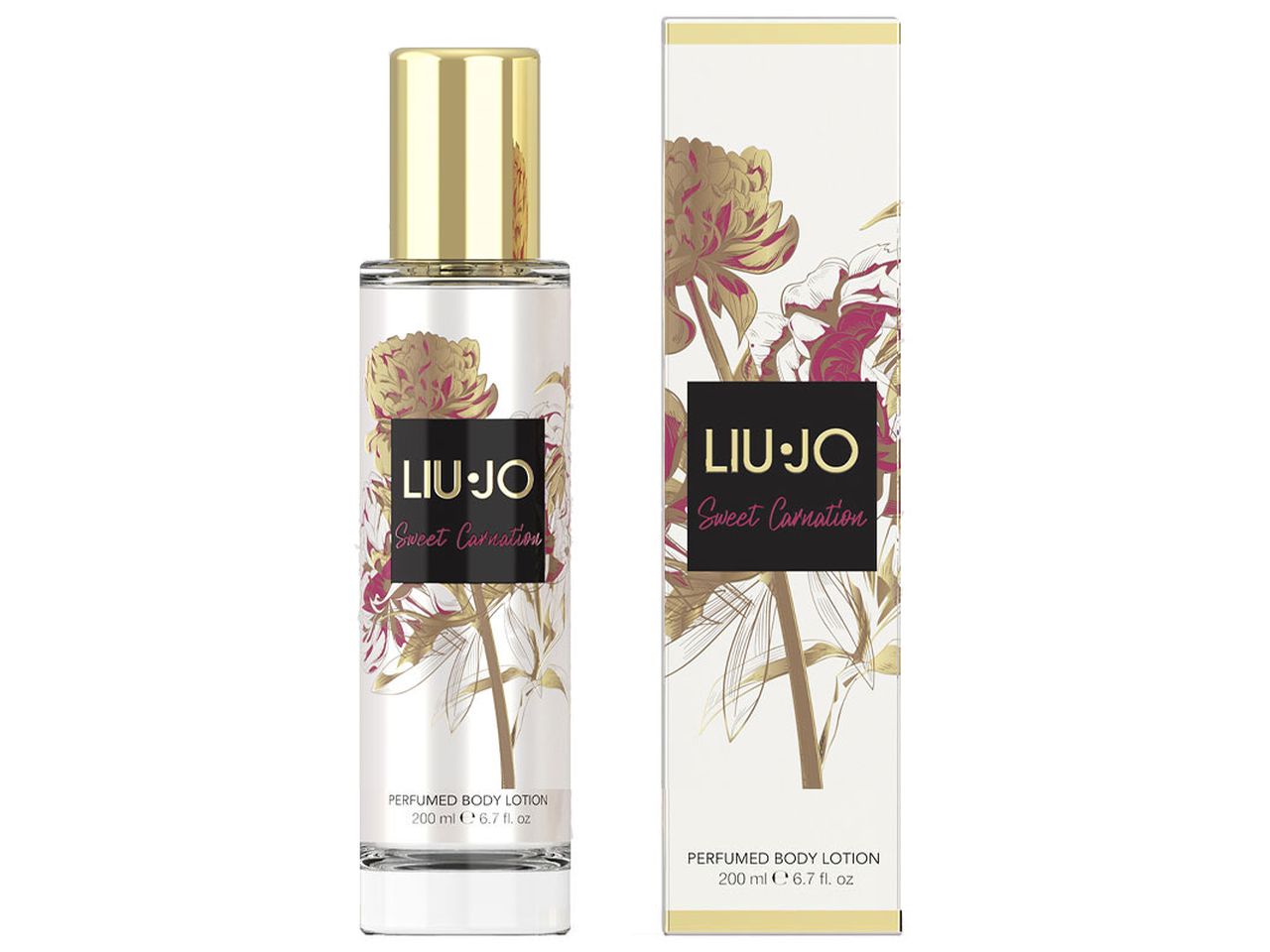 Liu jo body care body lotion sweet carnation 200ml with pump