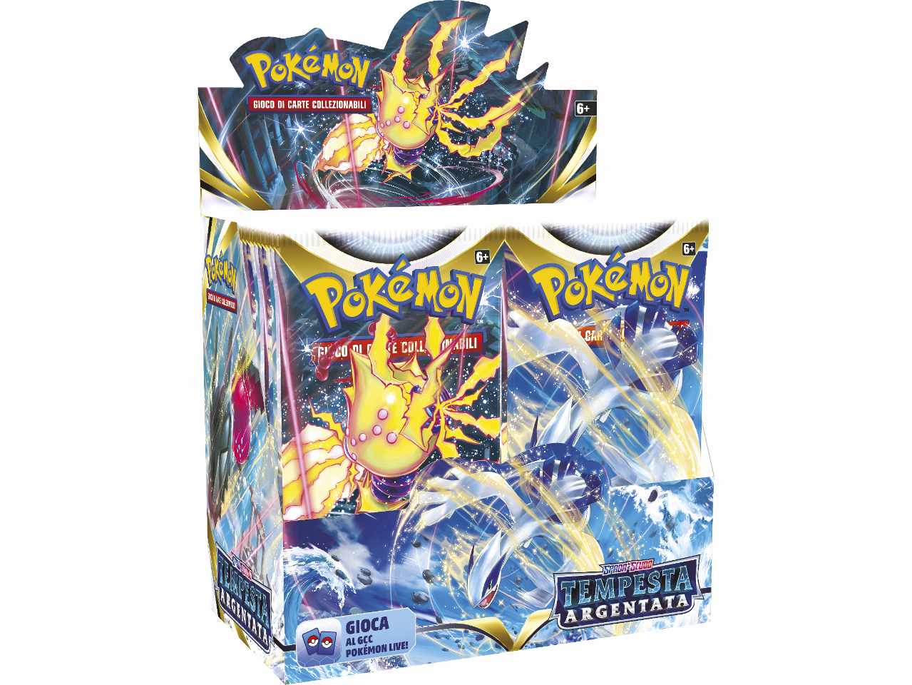 Bustina Carte Pokémon Spada e Scudo Tempesta Argentata  - Game Vision