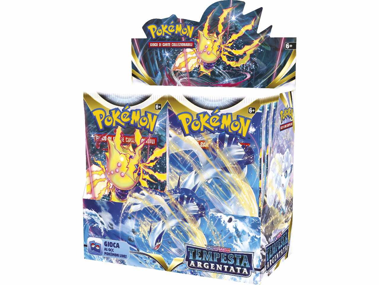 Bustina Carte Pokémon Spada e Scudo Tempesta Argentata  - Game Vision