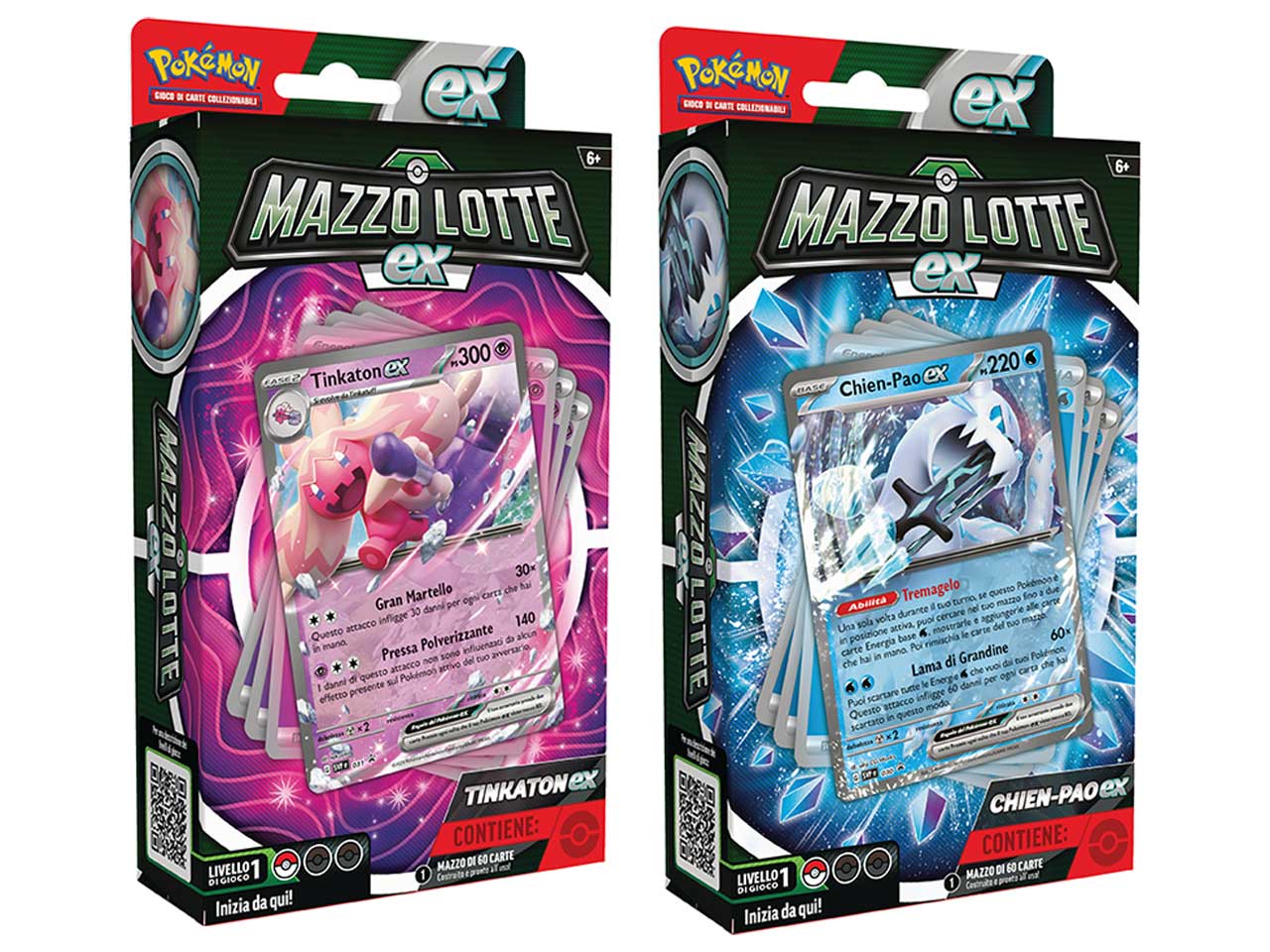 Mazzo Lotta ex Carte Pokémon Tinkaton Ex/Chien-Pao Ex - Game Vision