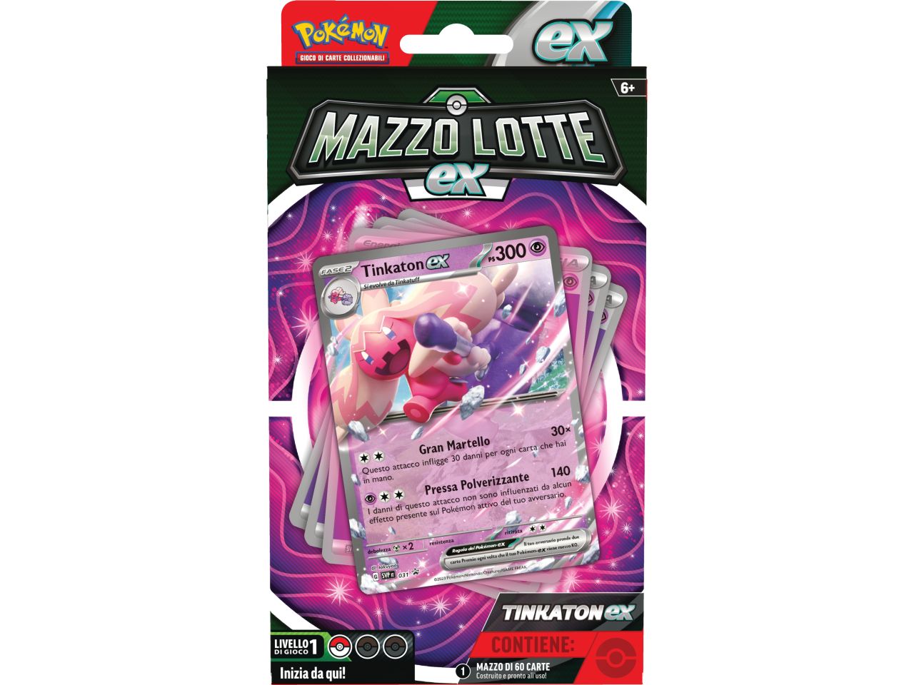 Mazzo Lotta ex Carte Pokémon Tinkaton Ex/Chien-Pao Ex - Game Vision