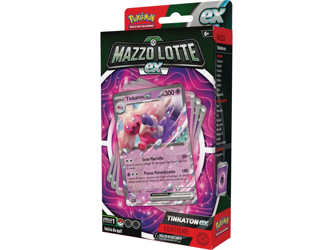 Mazzo Lotta ex Carte Pokémon Tinkaton Ex/Chien-Pao Ex - Game Vision