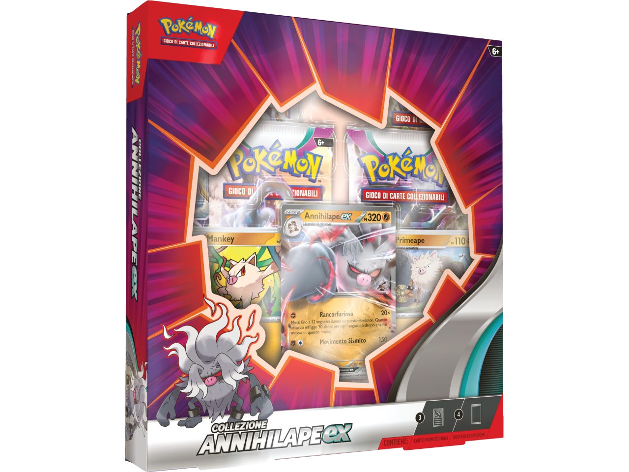 Carte Pokémon Collezione Annihilape Ex (Scatola) - Game Vision