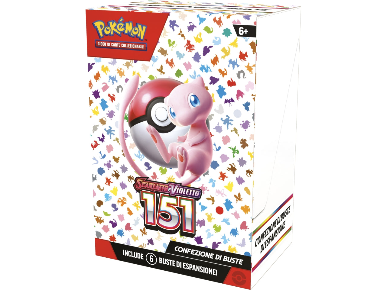 Set 6 Bustine Pokémon SV 3.5 151 - Multicolor, Età 6+, Gamevision