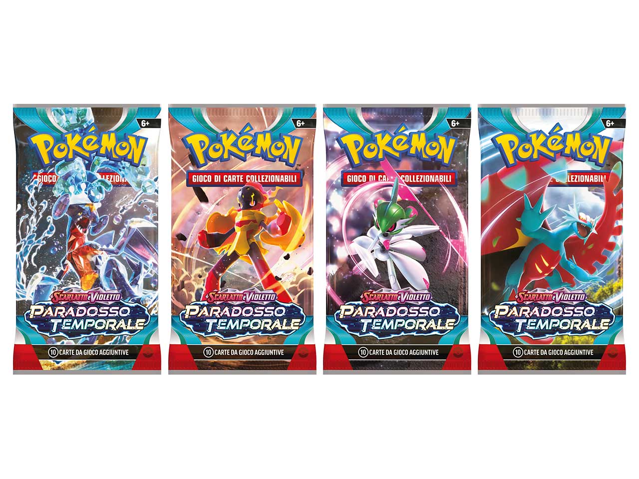 Bustina Carte Pokémon Scarlatto E Violetto Paradosso Temporale  - Game Vision
