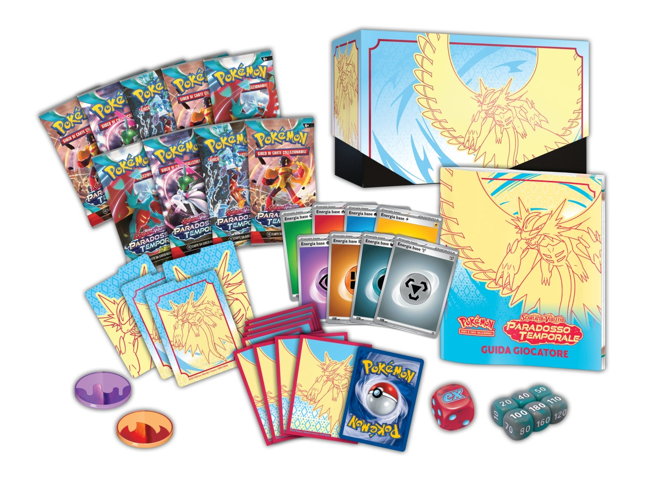 Set Allenatore Fuoriclasse Carte Pokémon Scarlatto E Violetto Paradosso Temporale - Game Vision