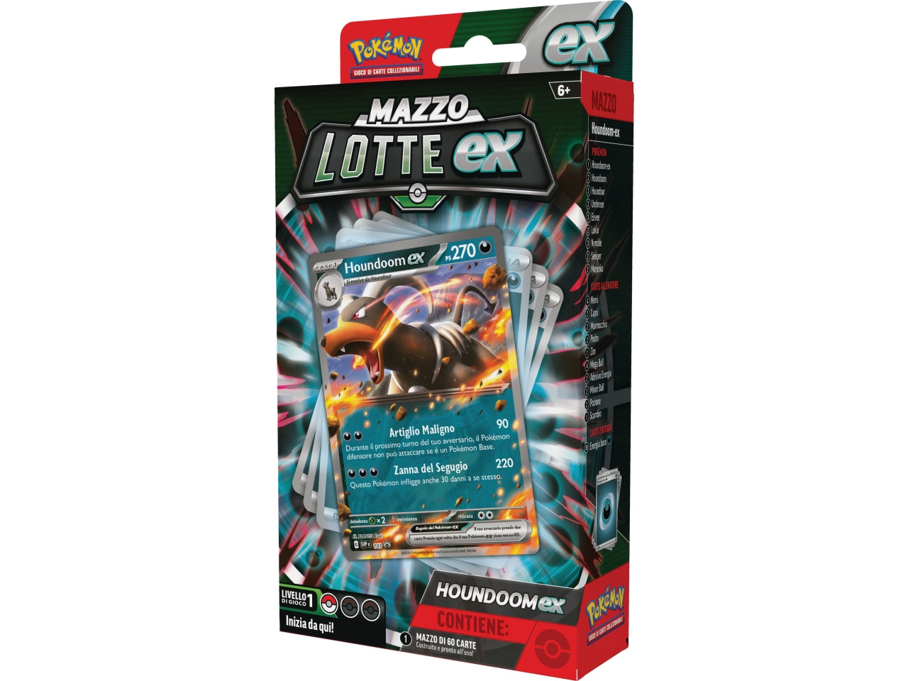 Mazzo Lotte Carte Pokémon  Melmetal Ex / Mazzo Lotte Houndoom Ex - Game Vision