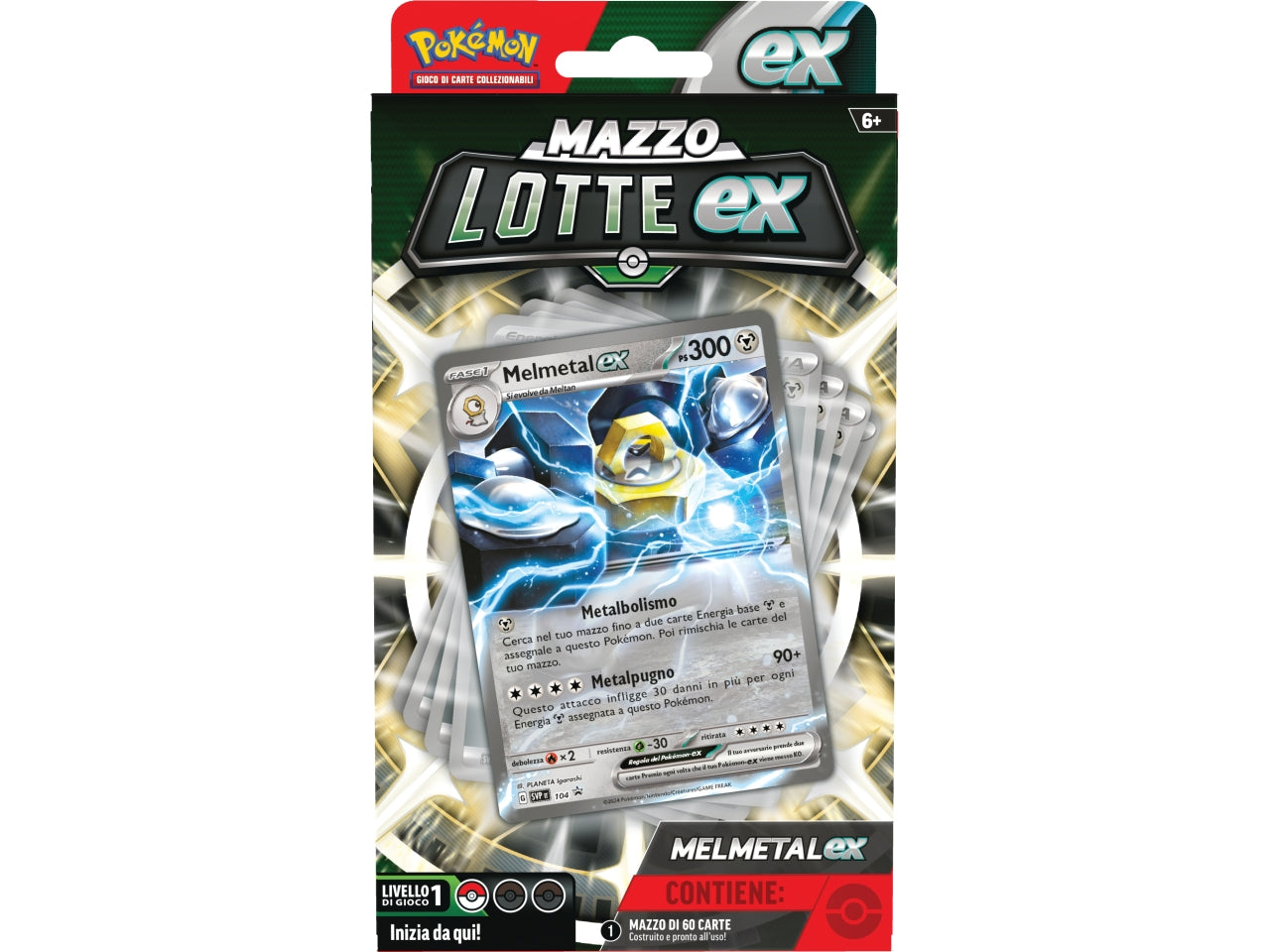 Mazzo Lotte Carte Pokémon  Melmetal Ex / Mazzo Lotte Houndoom Ex - Game Vision