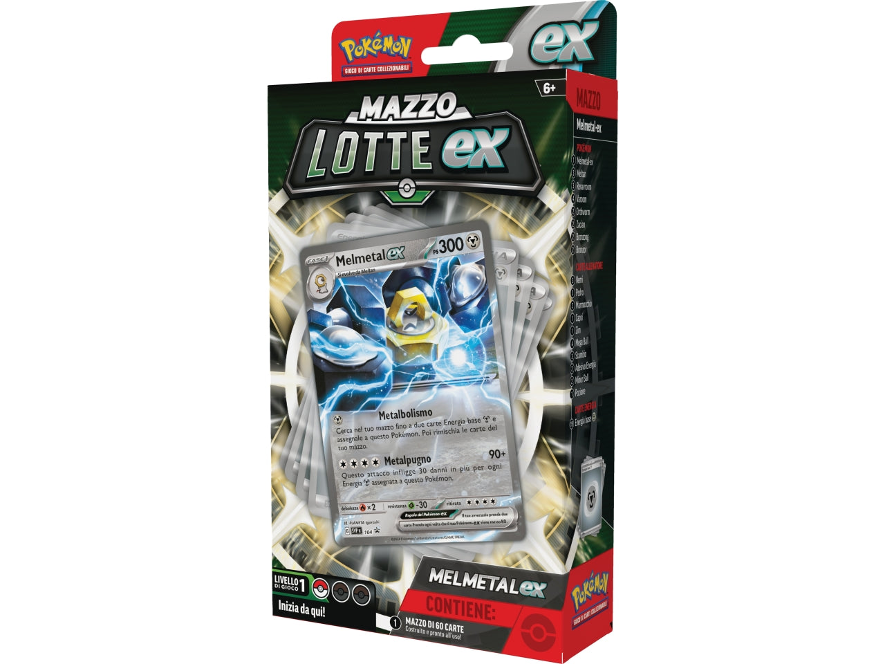 Mazzo Lotte Carte Pokémon  Melmetal Ex / Mazzo Lotte Houndoom Ex - Game Vision