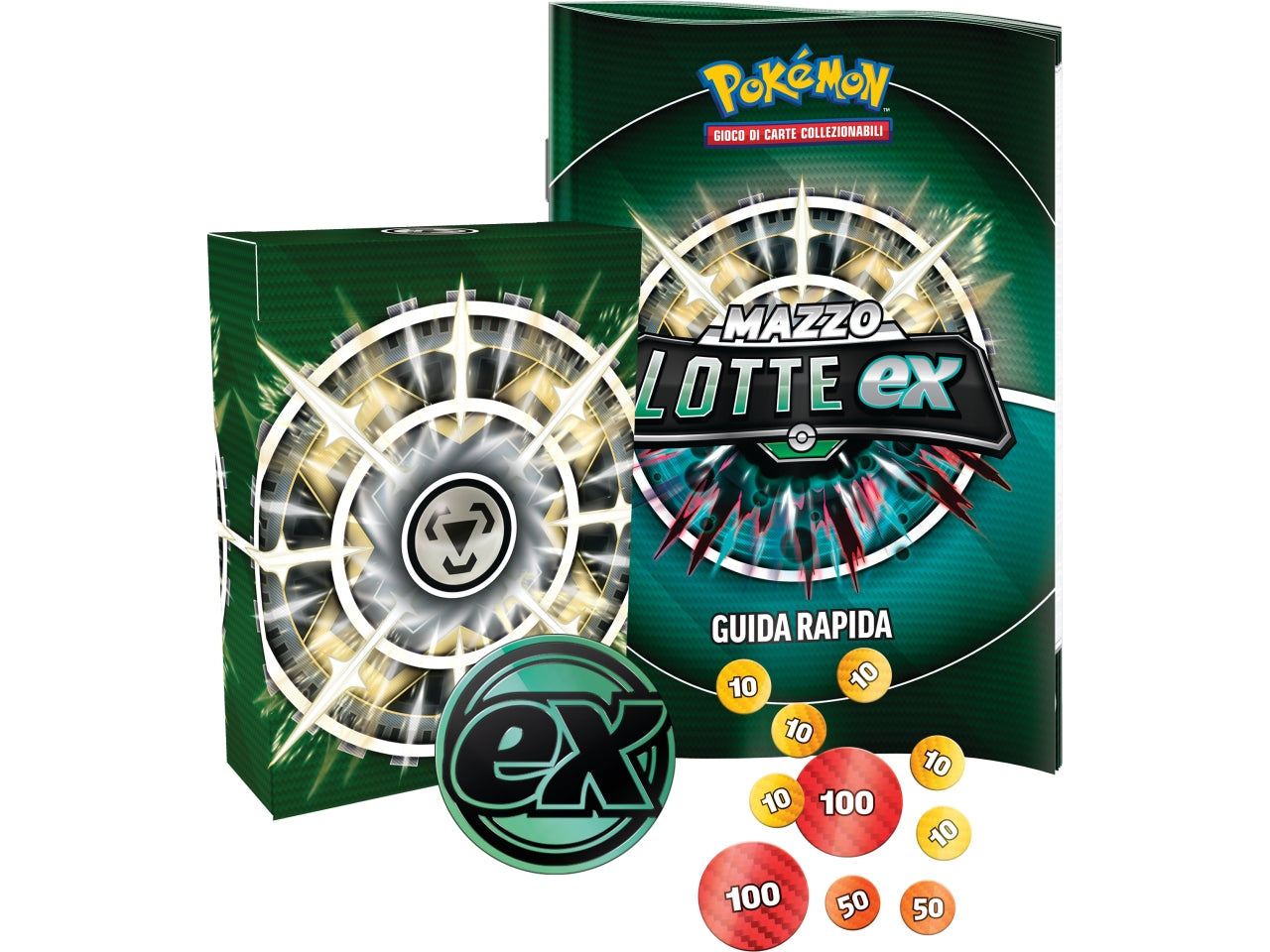 Mazzo Lotte Carte Pokémon  Melmetal Ex / Mazzo Lotte Houndoom Ex - Game Vision