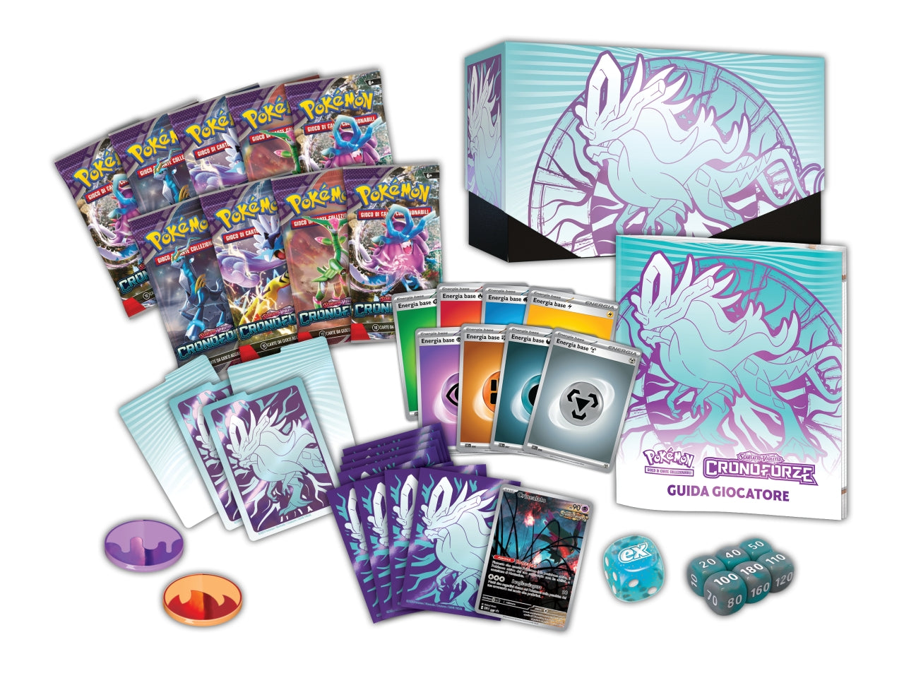 Carte Pokémon Set Allenatore Fuoriclasse Scarlatto E Violetto Cronoforze - Game Vision