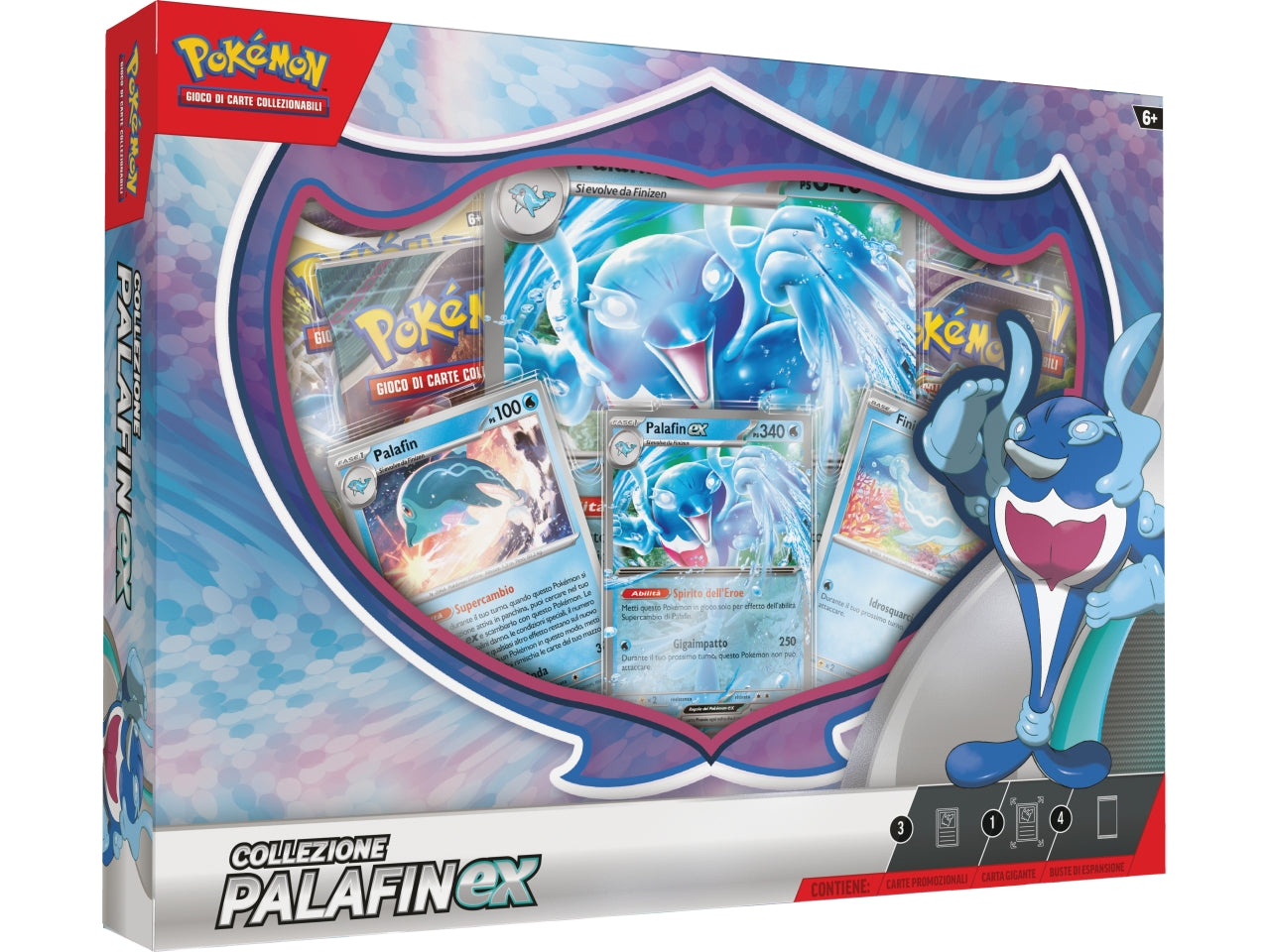 Scatola Carte Pokémon Collezione Palifin Ex  - Game Vision