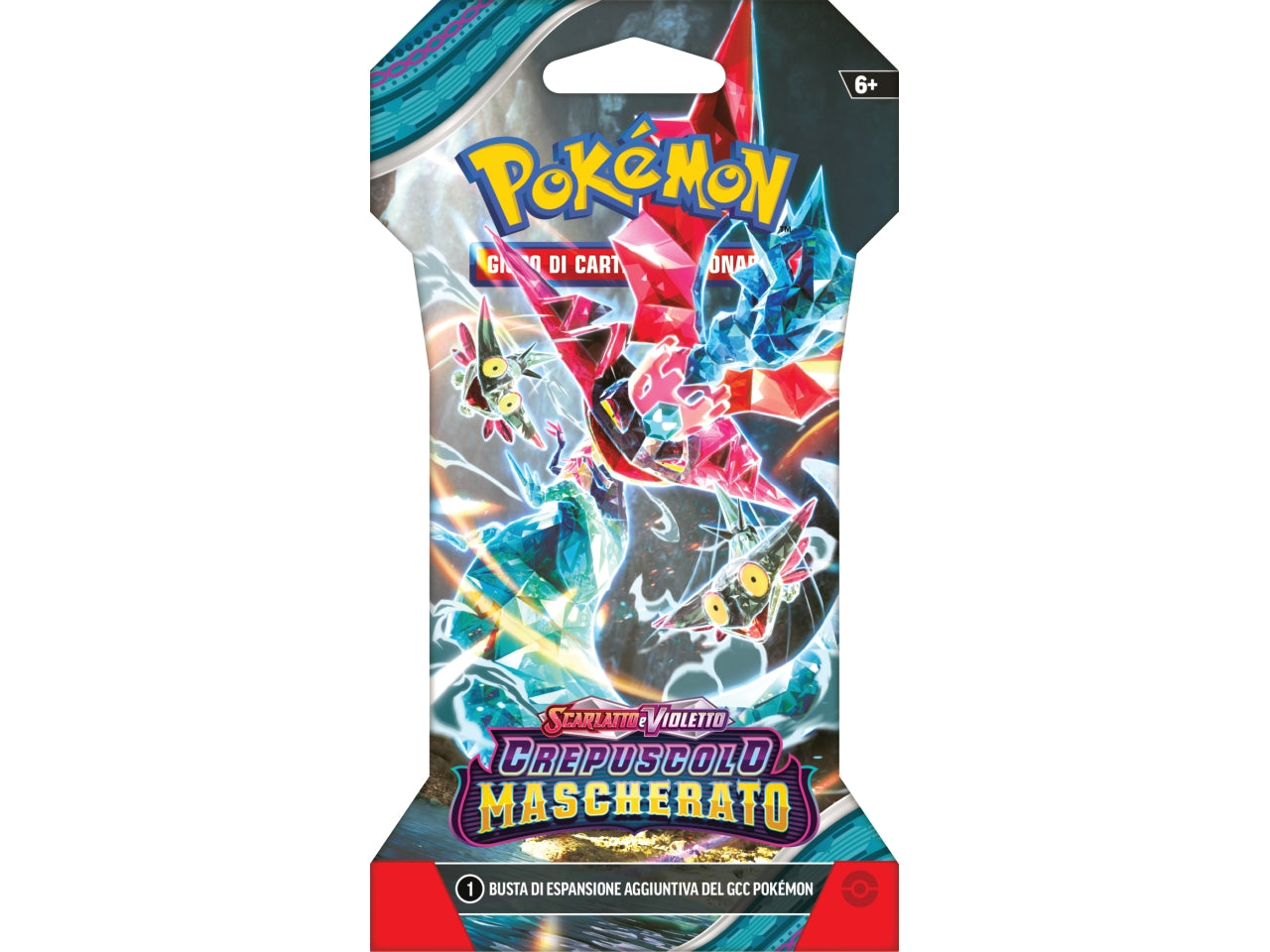 Bustina in Cartone Carte Pokémon Scarlatto e Violetto Crepuscolo Mascherato - Game Vision