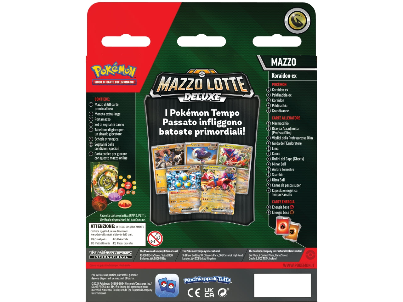 Pokemon - mazzi lotta deluxe agosto