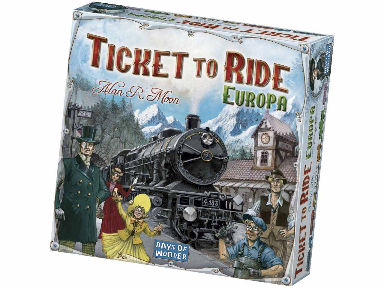 Ticket to Ride Europa, Gioco da Tavolo per la Famiglia, per 2-5 Giocatori dai 8 Anni in su - Asmodee