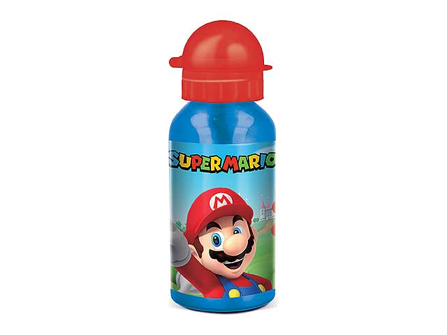 Super mario borraccia alluminio 500ml st09638