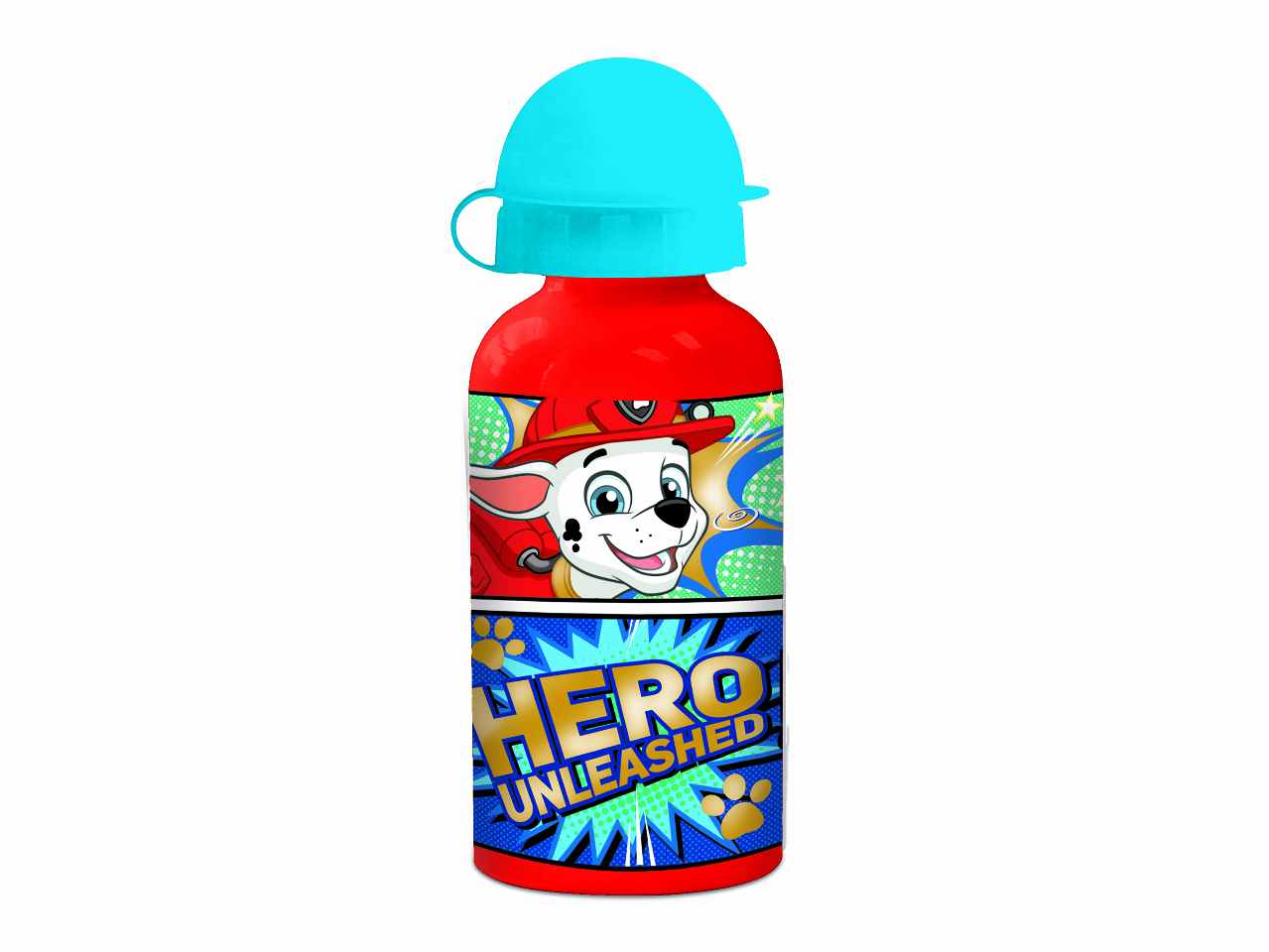 Borraccia paw patrol in alluminio da 400ml