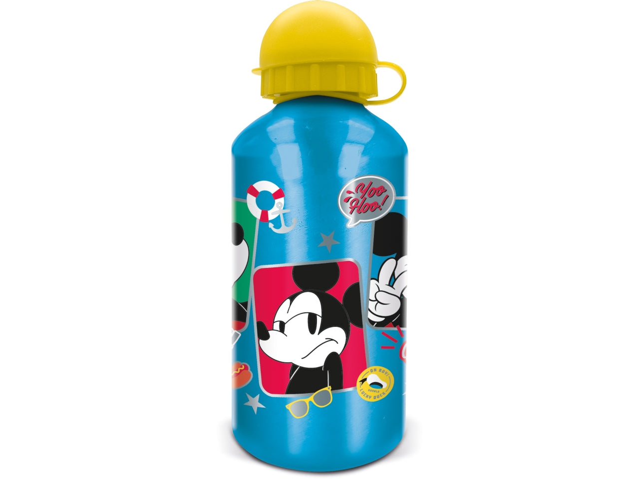 Topolino borraccia alluminio 560ml - Real trade