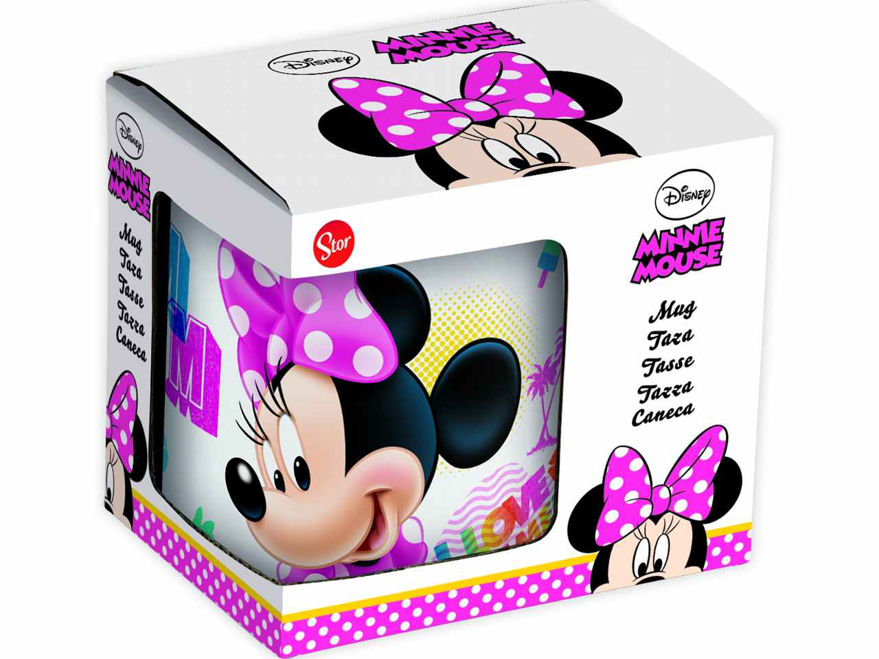 Minnie tazza in ceramica 320ml gift box