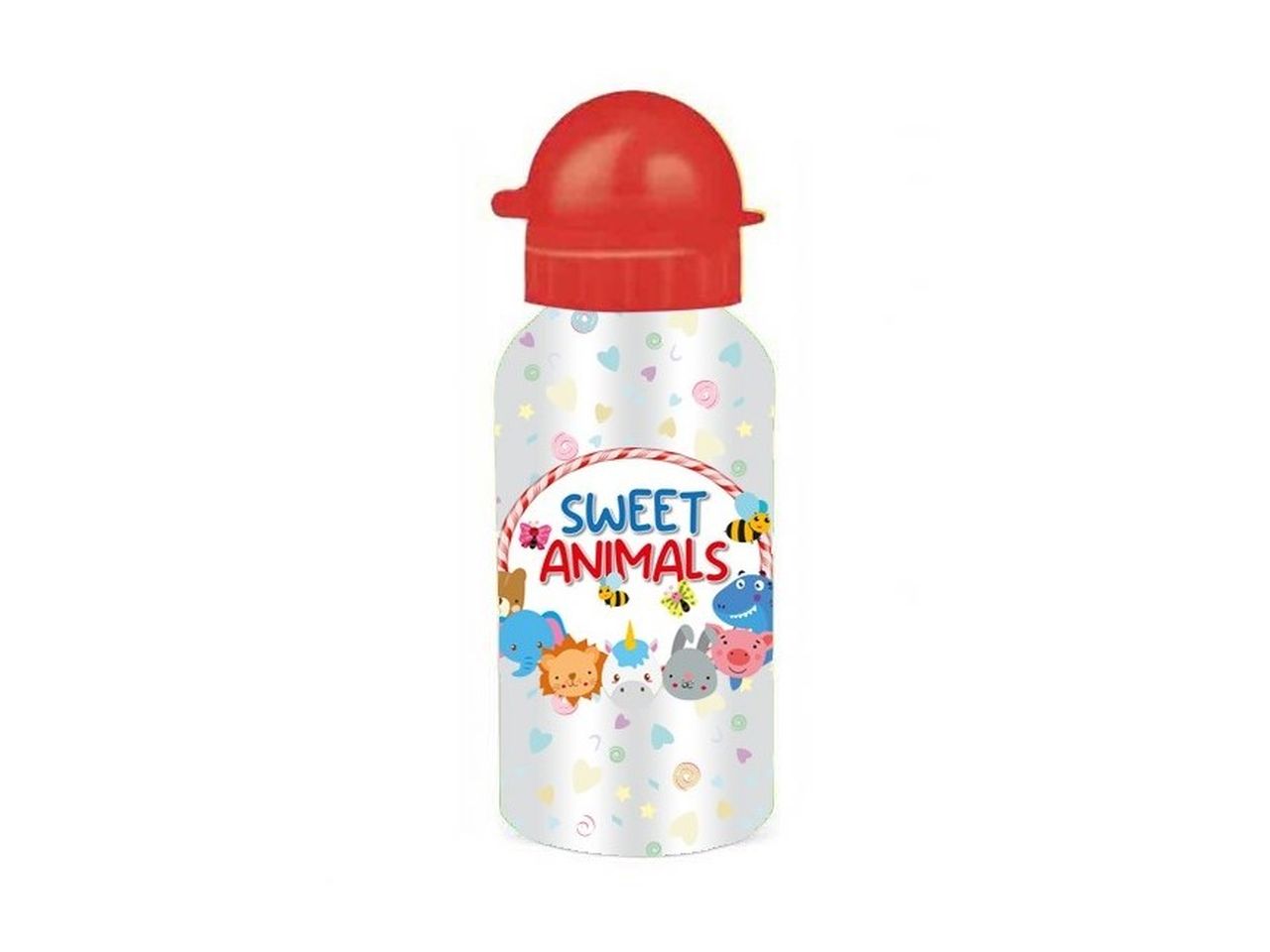 Sweet animals borraccina alluminio capacita' 560ml