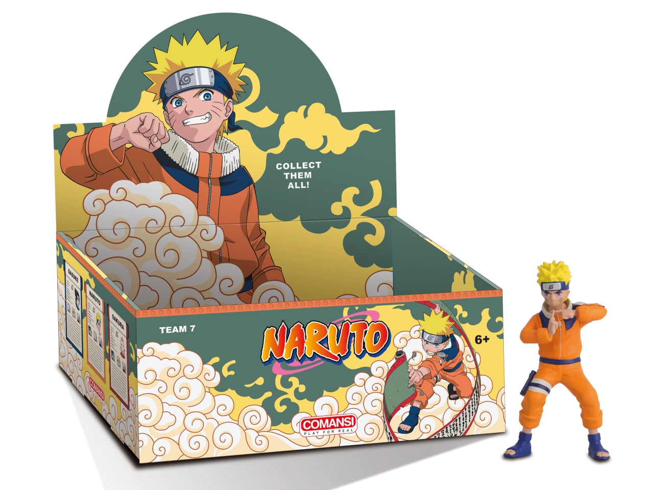 Comansi - naruto figurines 3 styles assortiti