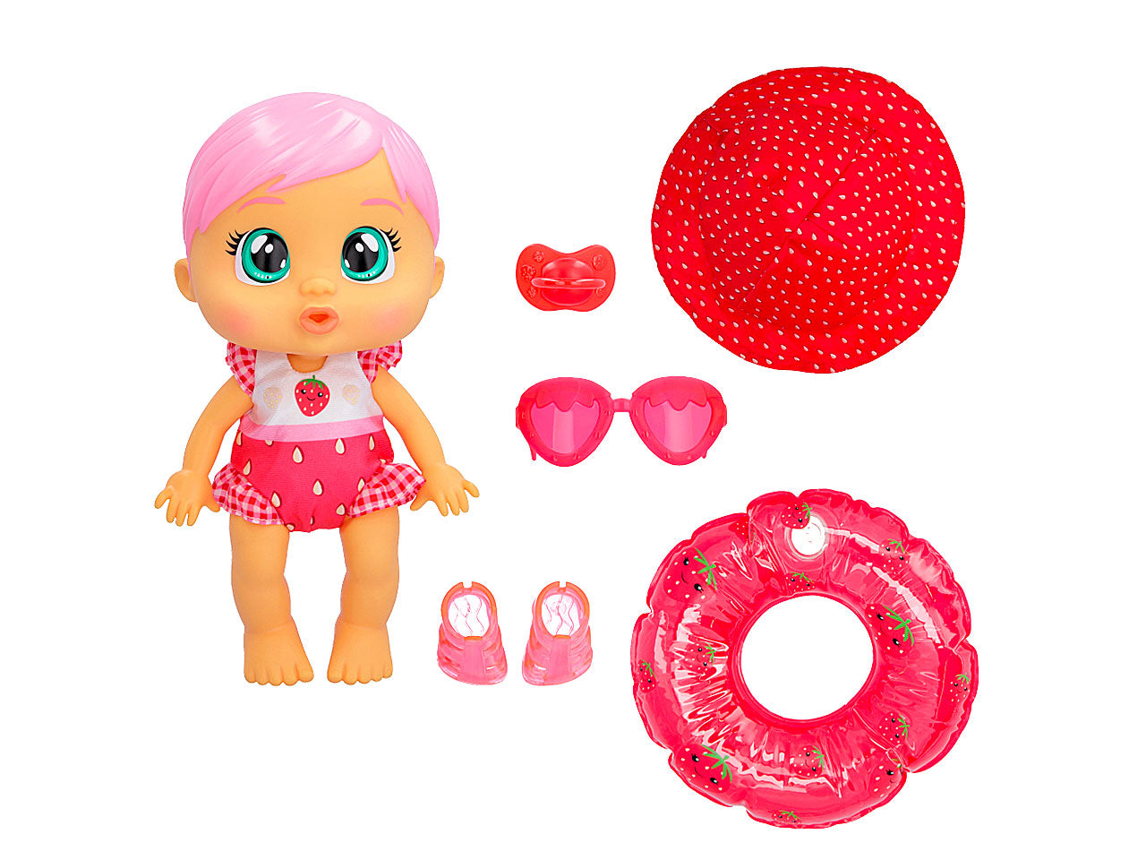 Cry Babies Fun N' Sun Ella Bambola Interattiva - IMC Toys