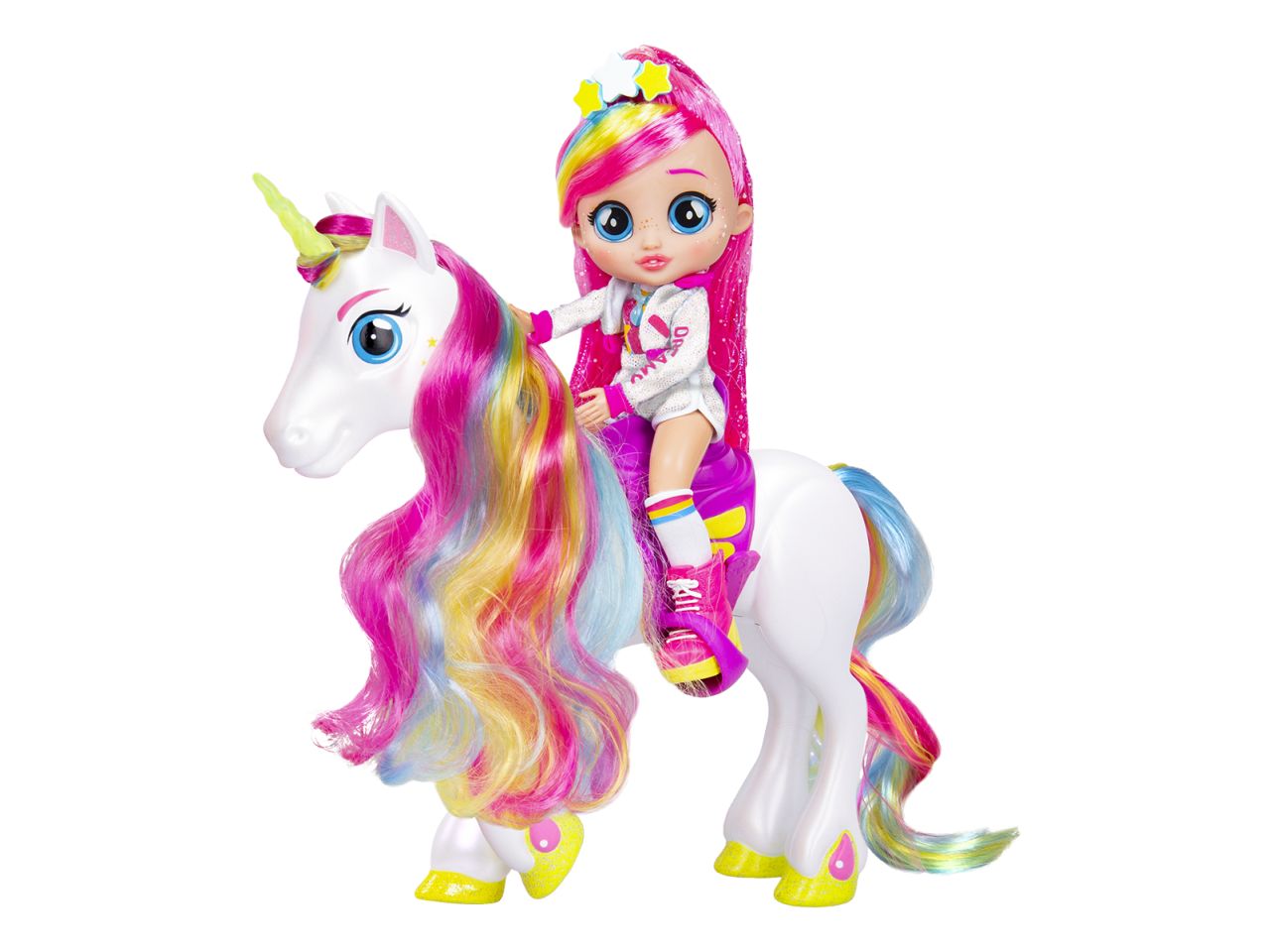 Bff By Cry Babies bambola dreamy e unicorno rym - IMC Toys