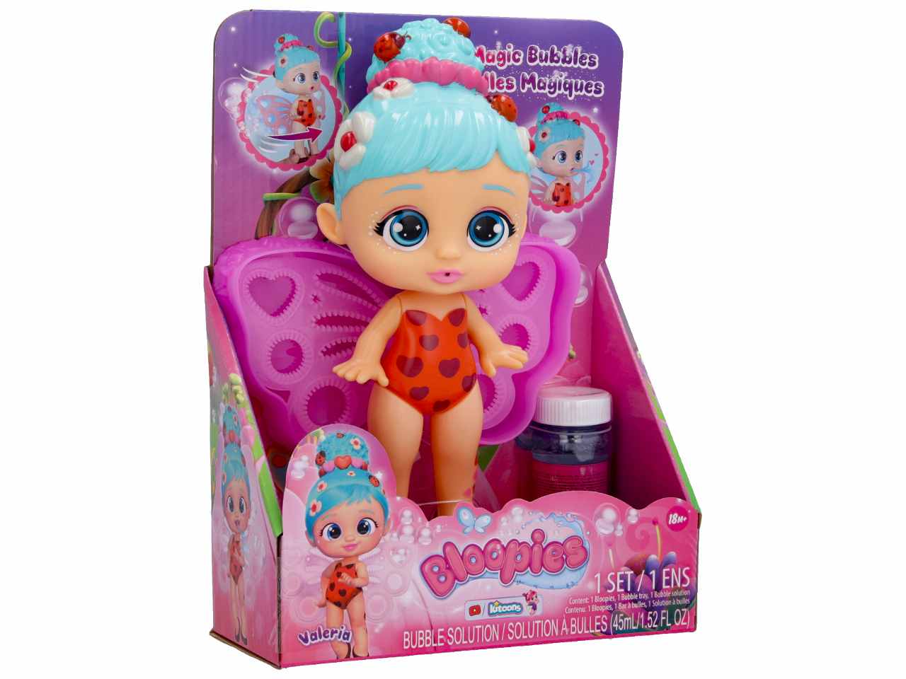 Bloopies Magic Bubbles Valeria Bambola Fatina da Collezione - IMC Toys