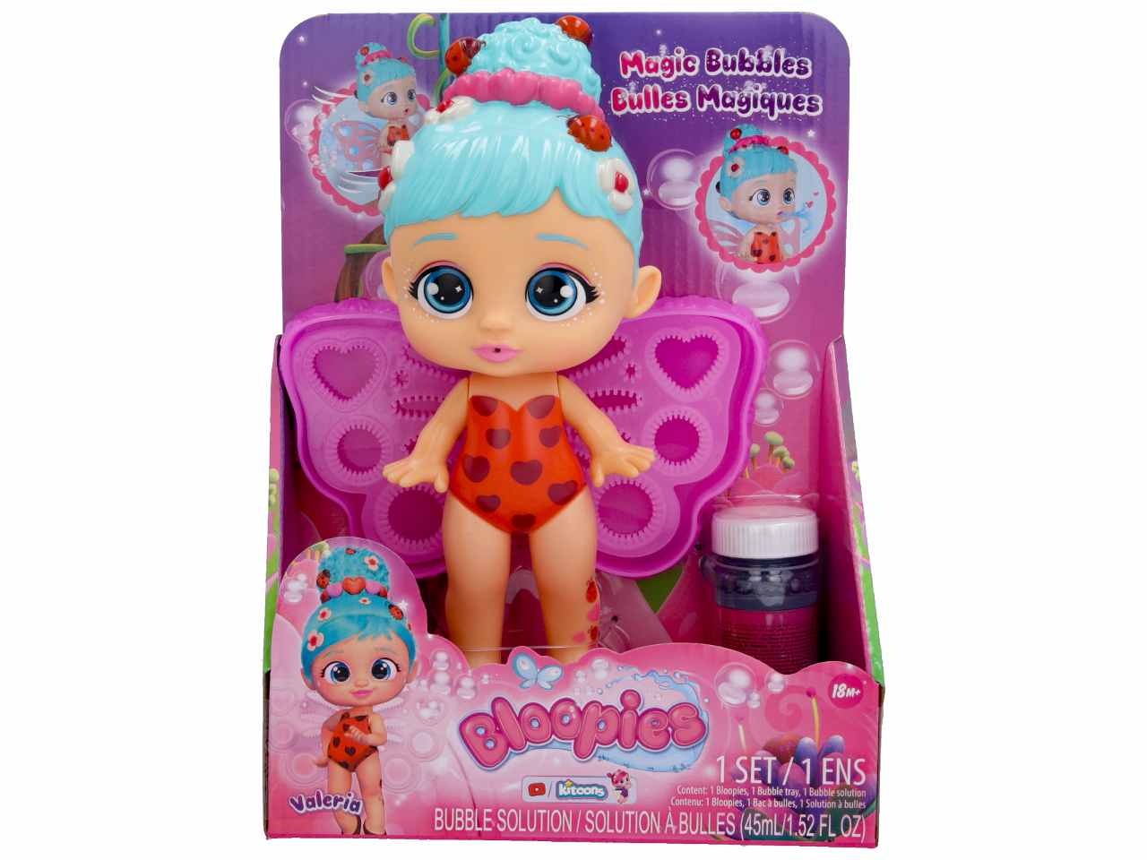 Bloopies Magic Bubbles Valeria Bambola Fatina da Collezione - IMC Toys