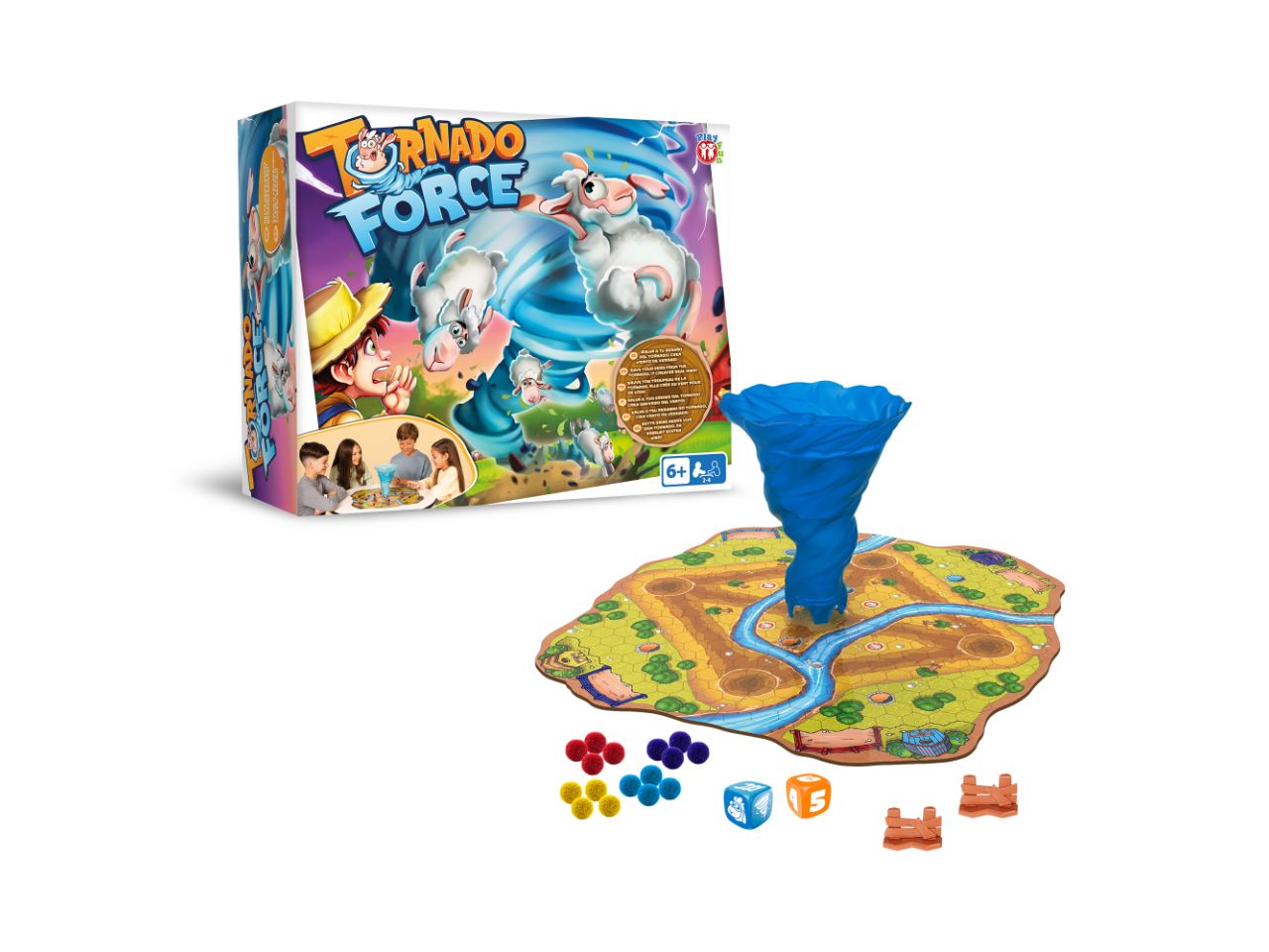 Play Fun Tornado Force Gioco da Tavolo Strategico - IMC Toys