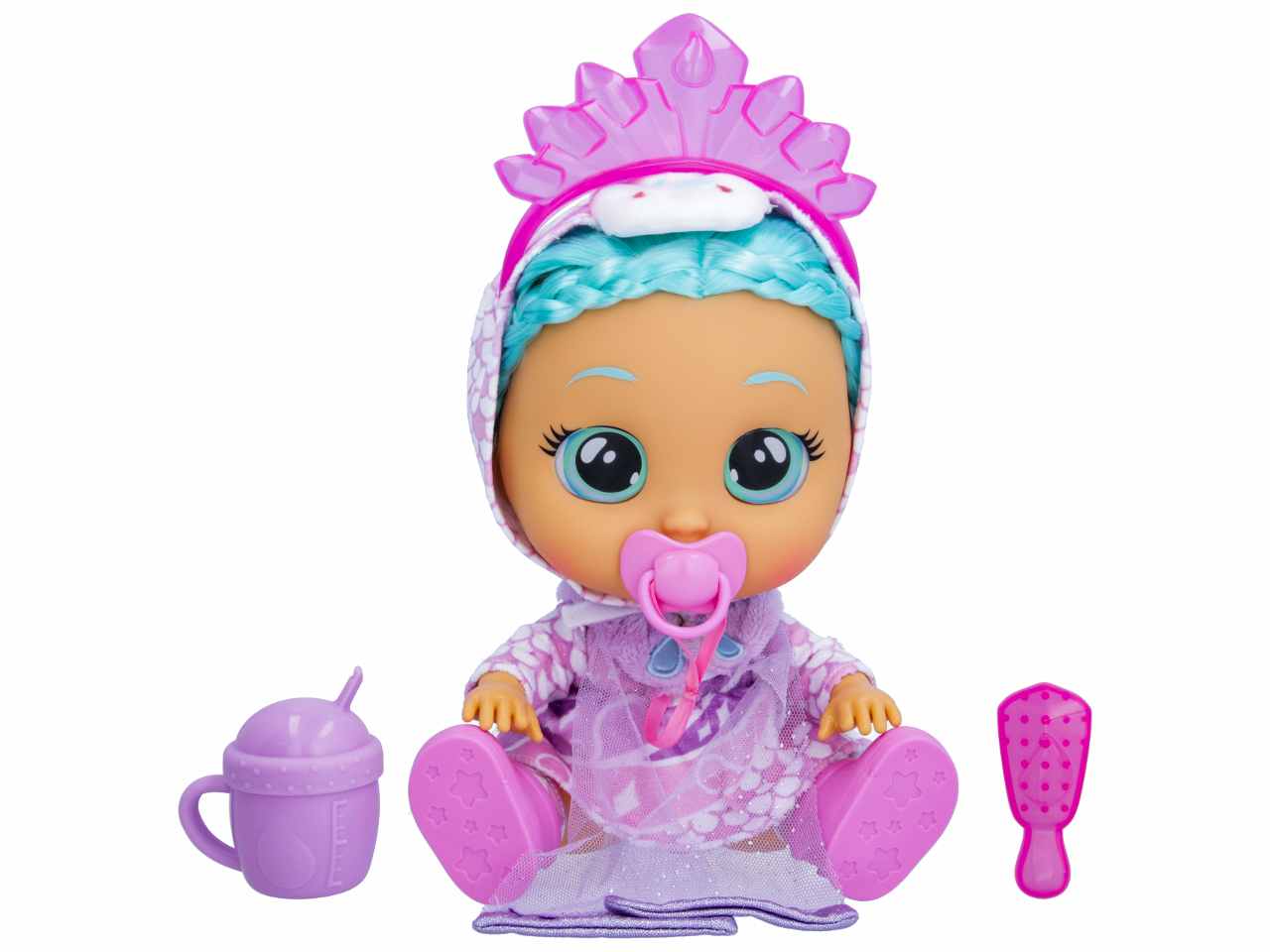 Cry Babies kiss me Elodie Bambola morbida interattiva - IMC Toys