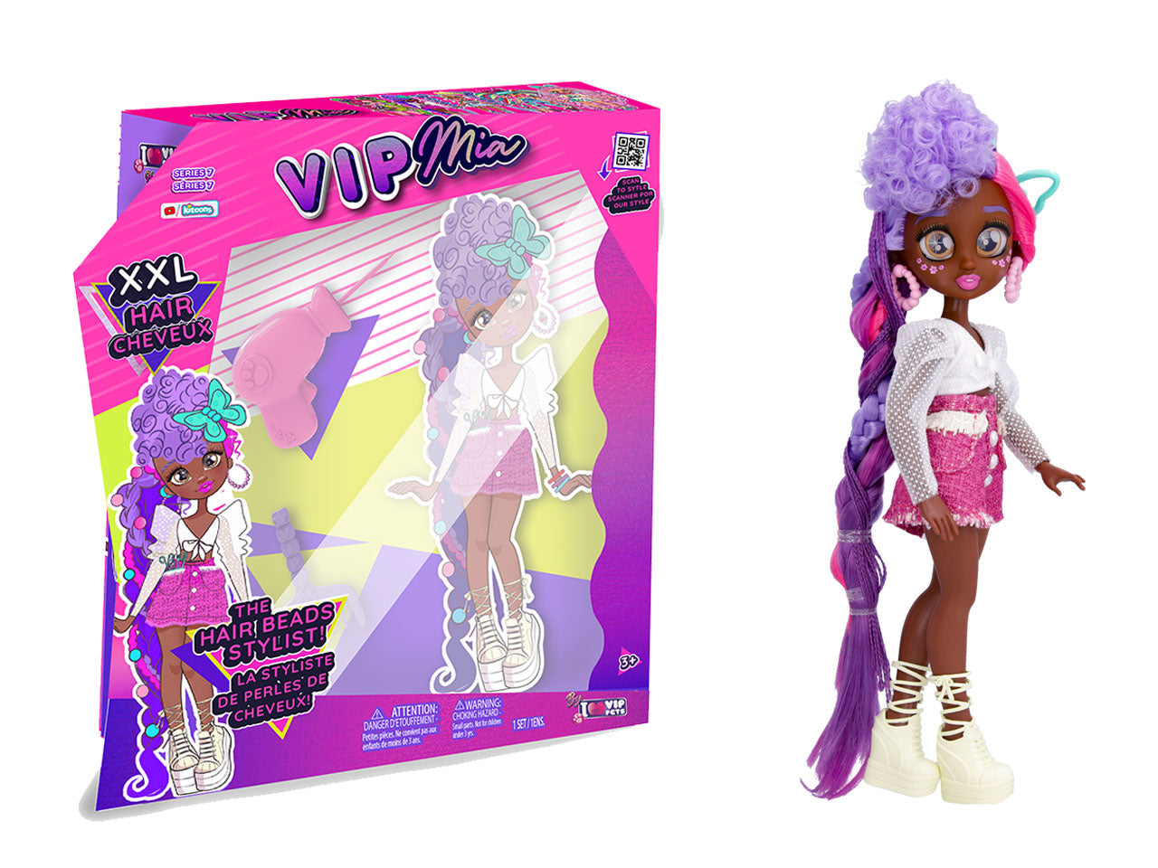 VIP Pets Fashion Dolls Mia Bambola Fashion serie 1 - IMC Toys