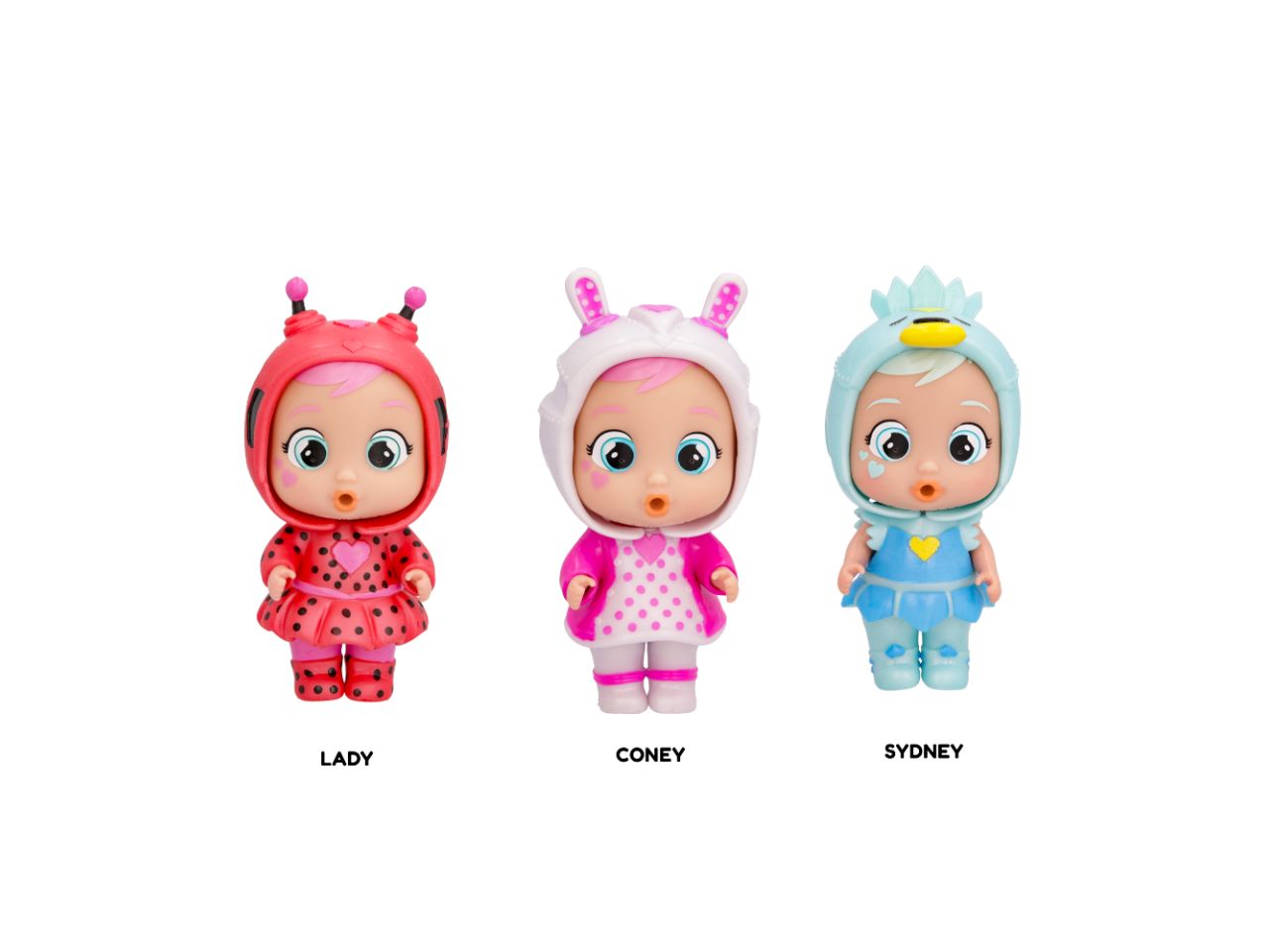 Cry Babies Magic Tears Stars Houses Bambola Collezionabile 3 Dolls Assortite - IMC Toys