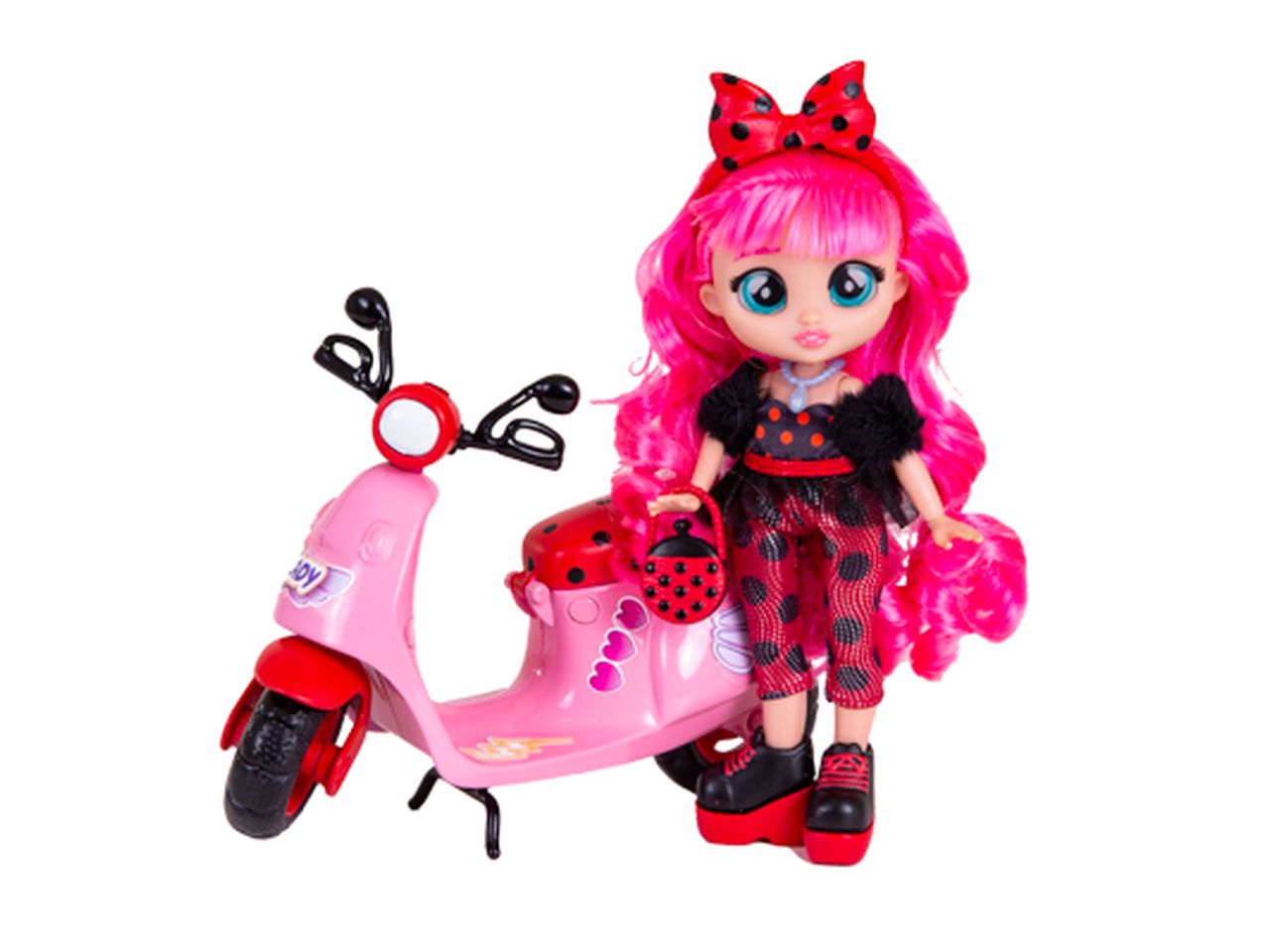 Bff By Cry Babies Lady Playset Dolls con Scooter - IMC Toys