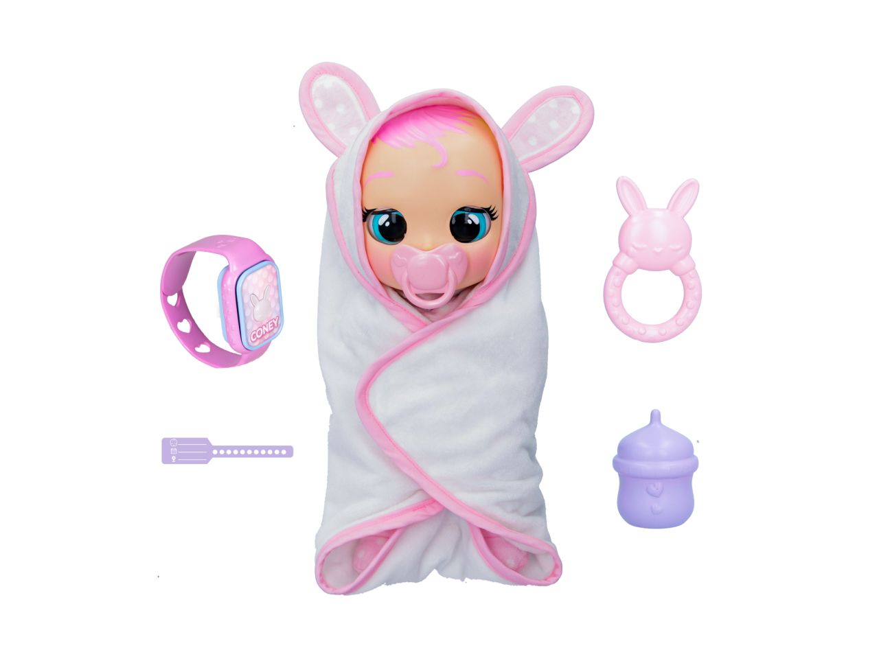 Cry Babies Newborn Coney Bambola Interattiva - IMC Toys