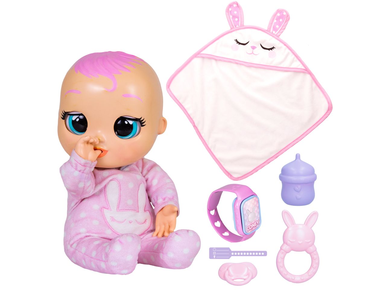 Cry Babies Newborn Coney Bambola Interattiva - IMC Toys