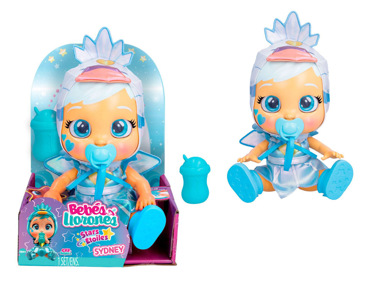 Cry Babies Stars Sydney Bambola Interattiva - IMC Toys