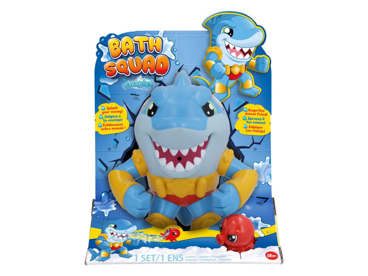 Bath Squad Bloopies Giocattolo da bagno e acqua 3 Modelli Assortiti - IMC Toys