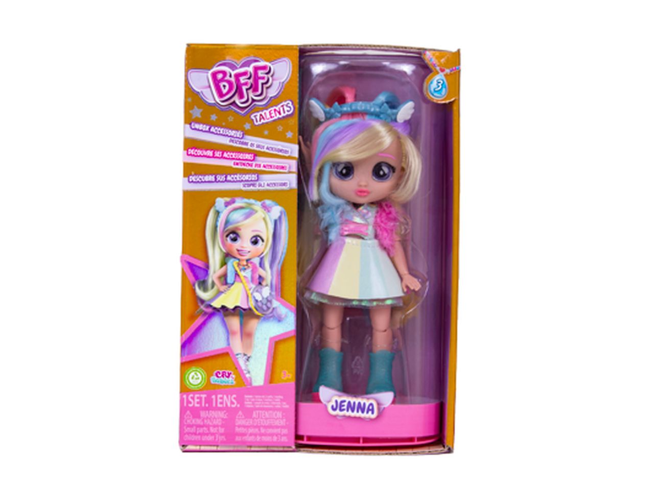 Bff By Cry Babies Jenna Series 3 Bambola Collezionabile - IMC Toys