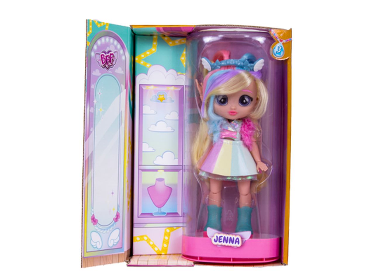 Bff By Cry Babies Jenna Series 3 Bambola Collezionabile - IMC Toys