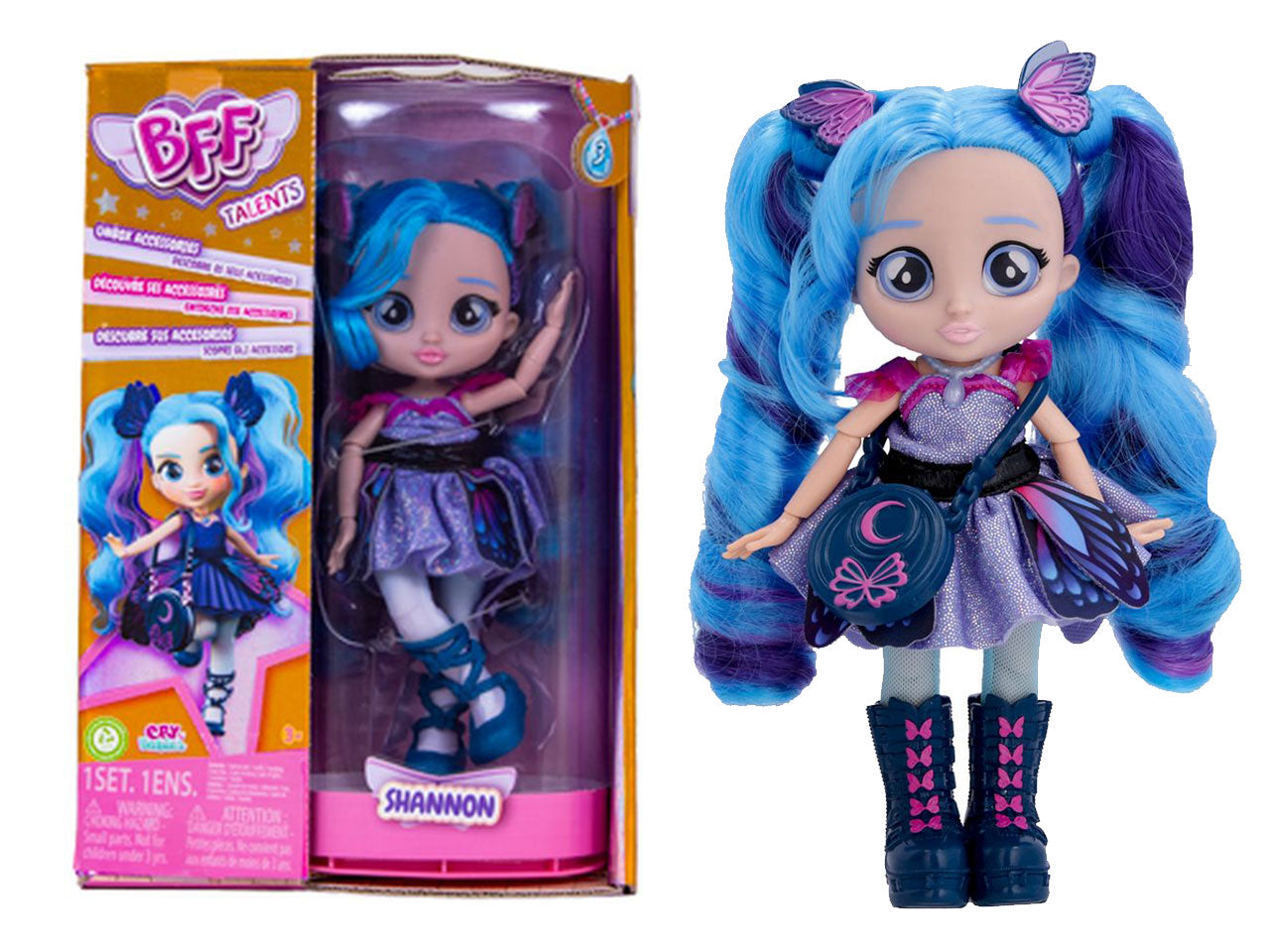 Bff By Cry Babies Shannon Series 3 Bambola Collezionabile - IMC Toys