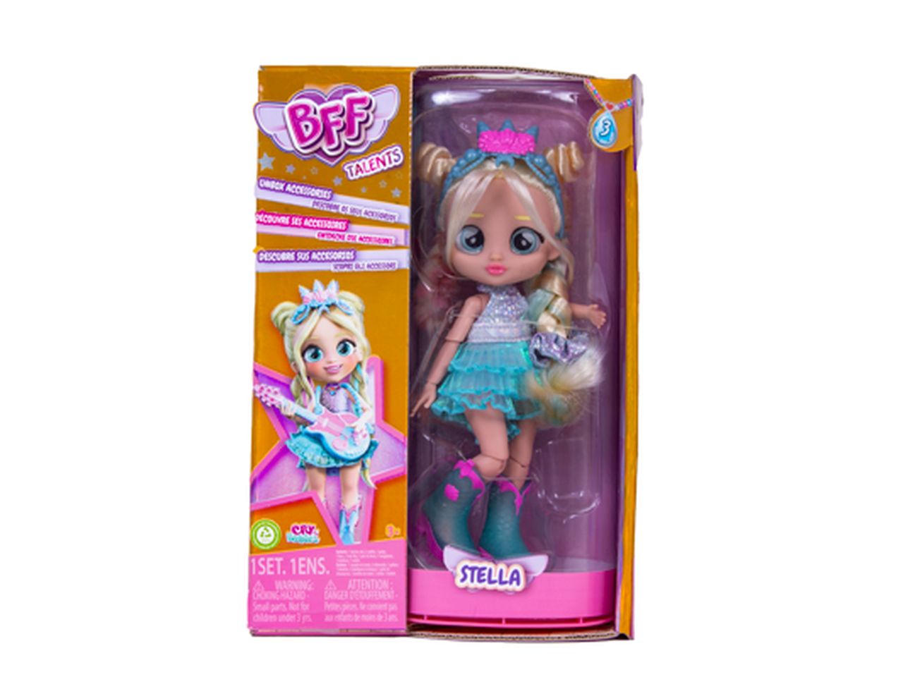 Bff By Cry Babies Stella Series 3 Bambola Collezionabile - IMC Toys