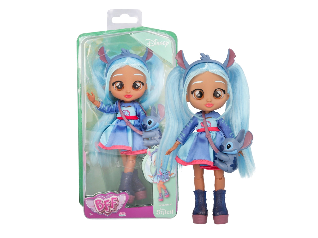 Best friends forever ispirate a personaggi disney - disponibile minnie, daisy e stitch