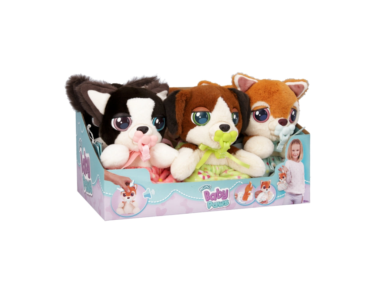 Baby paws mini - disponibile in 3 personaggi assortiti