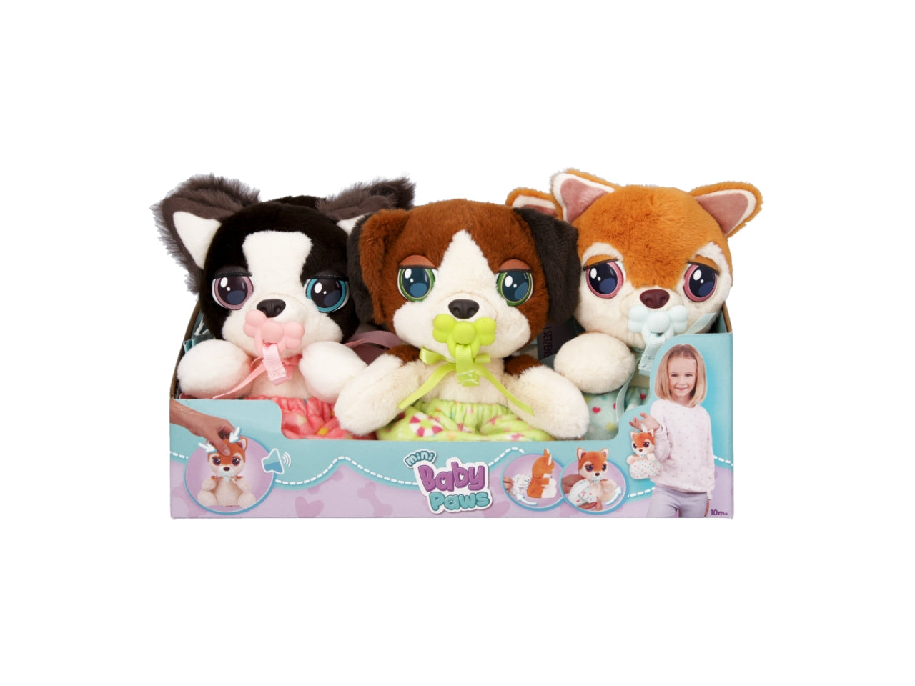 Baby paws mini - disponibile in 3 personaggi assortiti