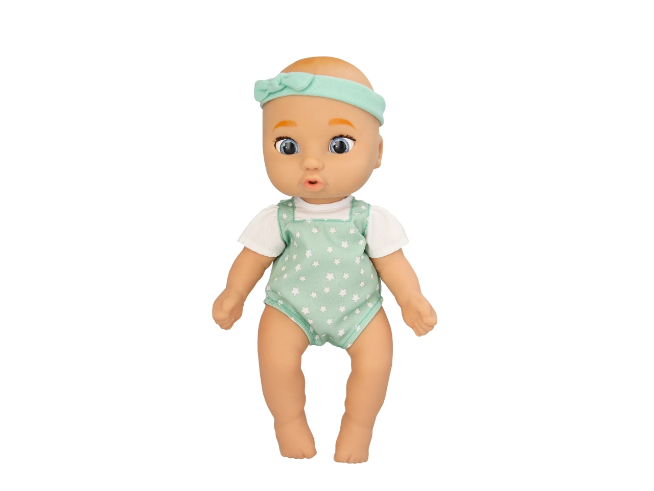 Be loved babies, bambola realistica con accessori per bambine, 30 cm 18 mesi +