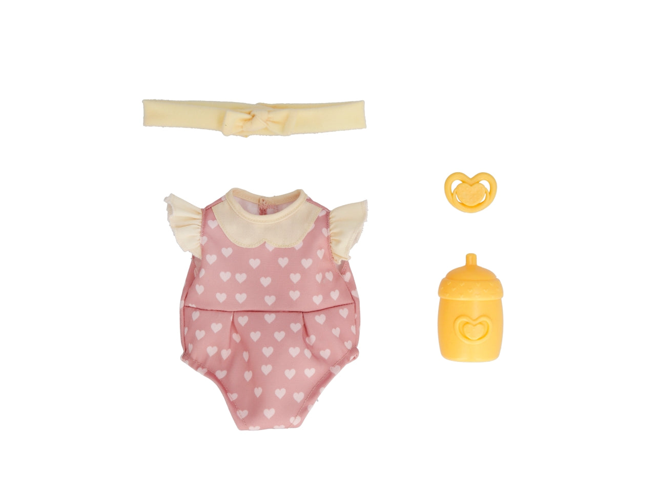 Be loved babies, bambola realistica con accessori per bambine, 30 cm 18 mesi +