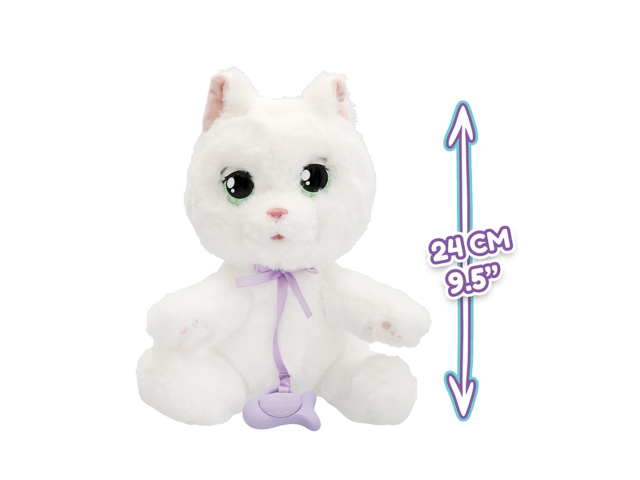 Gatto Peluche Interattivo Baby Paws per bambini dai 18 mesi in su | Imc Toys