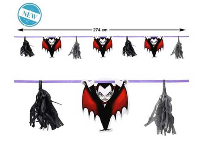 Festone halloween 2,74mt 57729